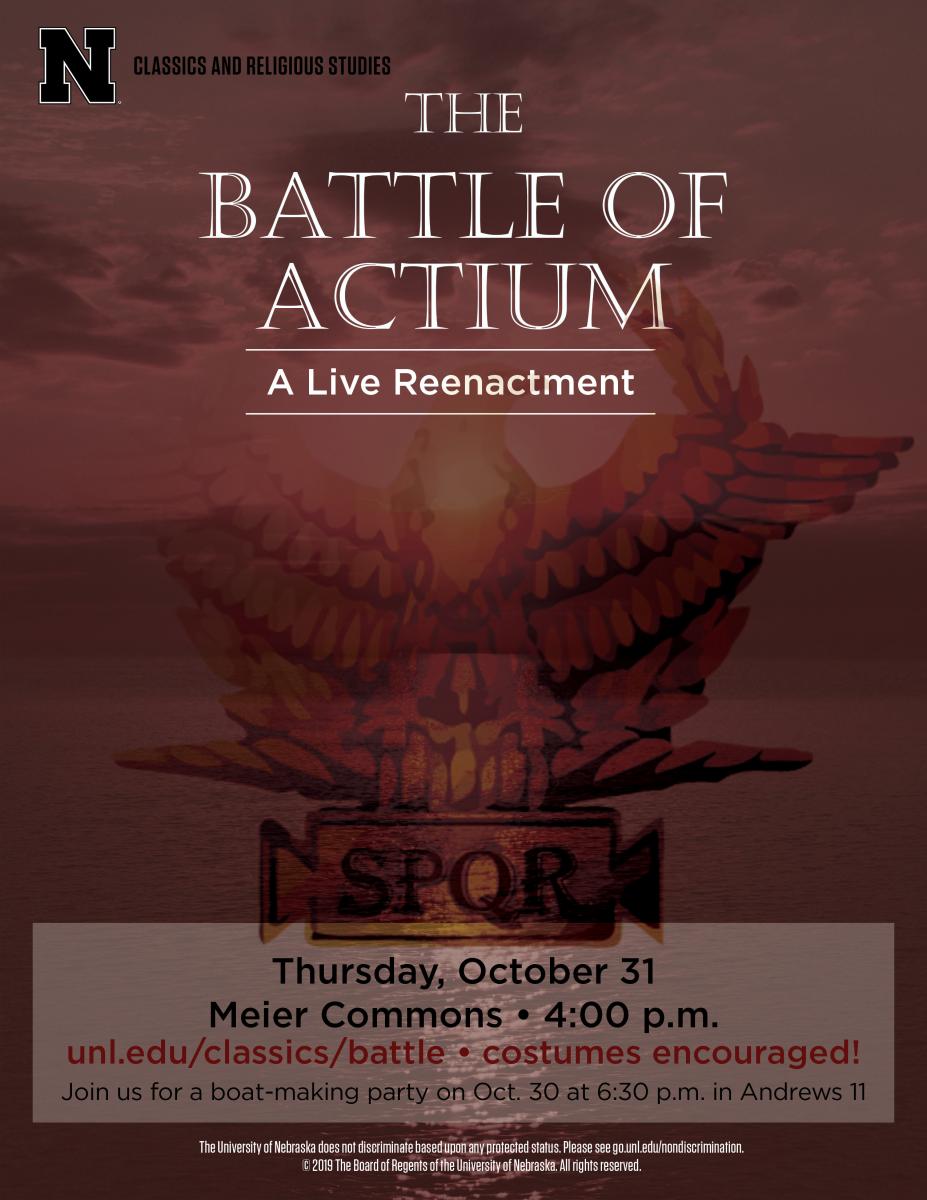 Battle of Actium poster