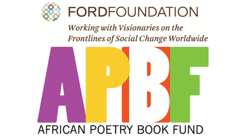 African Poetry Book Fund and Ford Foundation logos; links to news story