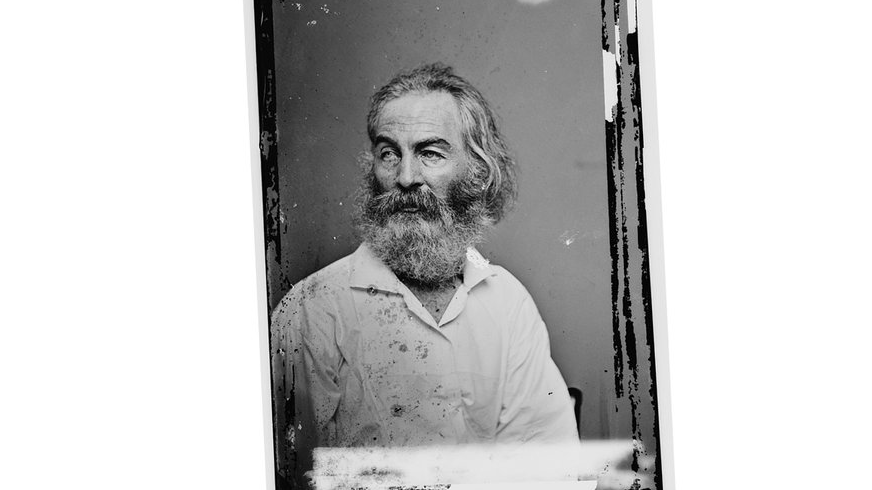 Photo of Walt Whitman; links to news story