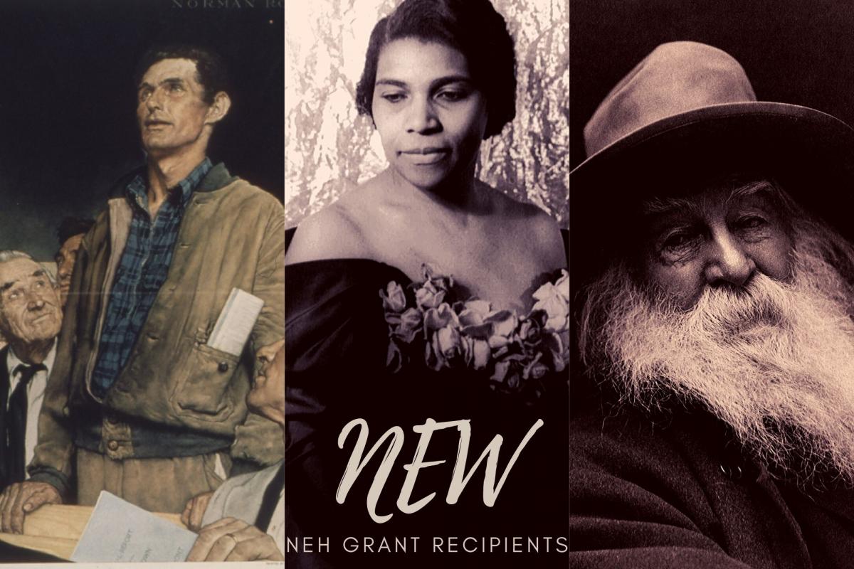 A Norman Rockwell painting, a photo of Marian Anderson, and a daguerreotype of Walt Whitman. ; links to news story