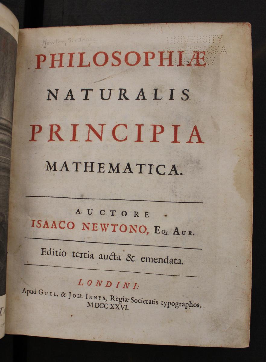 Photo of Principia Mathematica