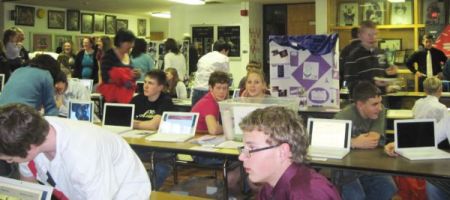 Students in Computer lab