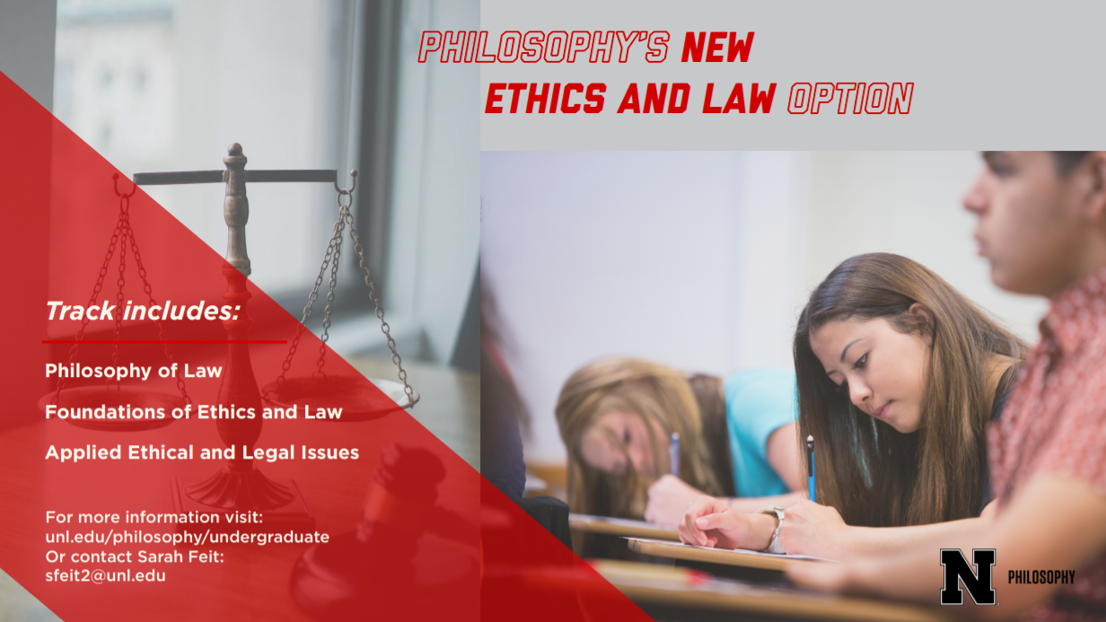 Philosophy offers new Ethics and Law option