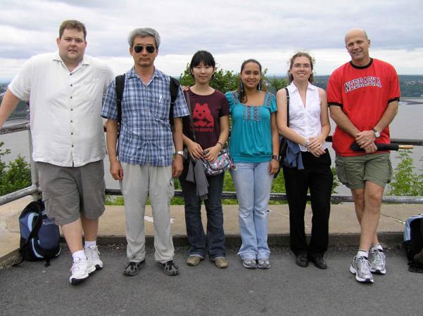 Alfano lab group at the MPMI meeting in Quebec City, Canada, July 2009.