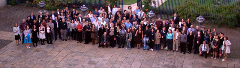 A picture of all of the meeting participants on the last day of the P. syringae and related pathogens meeting held at Oxford University, England in Sep. 2010.