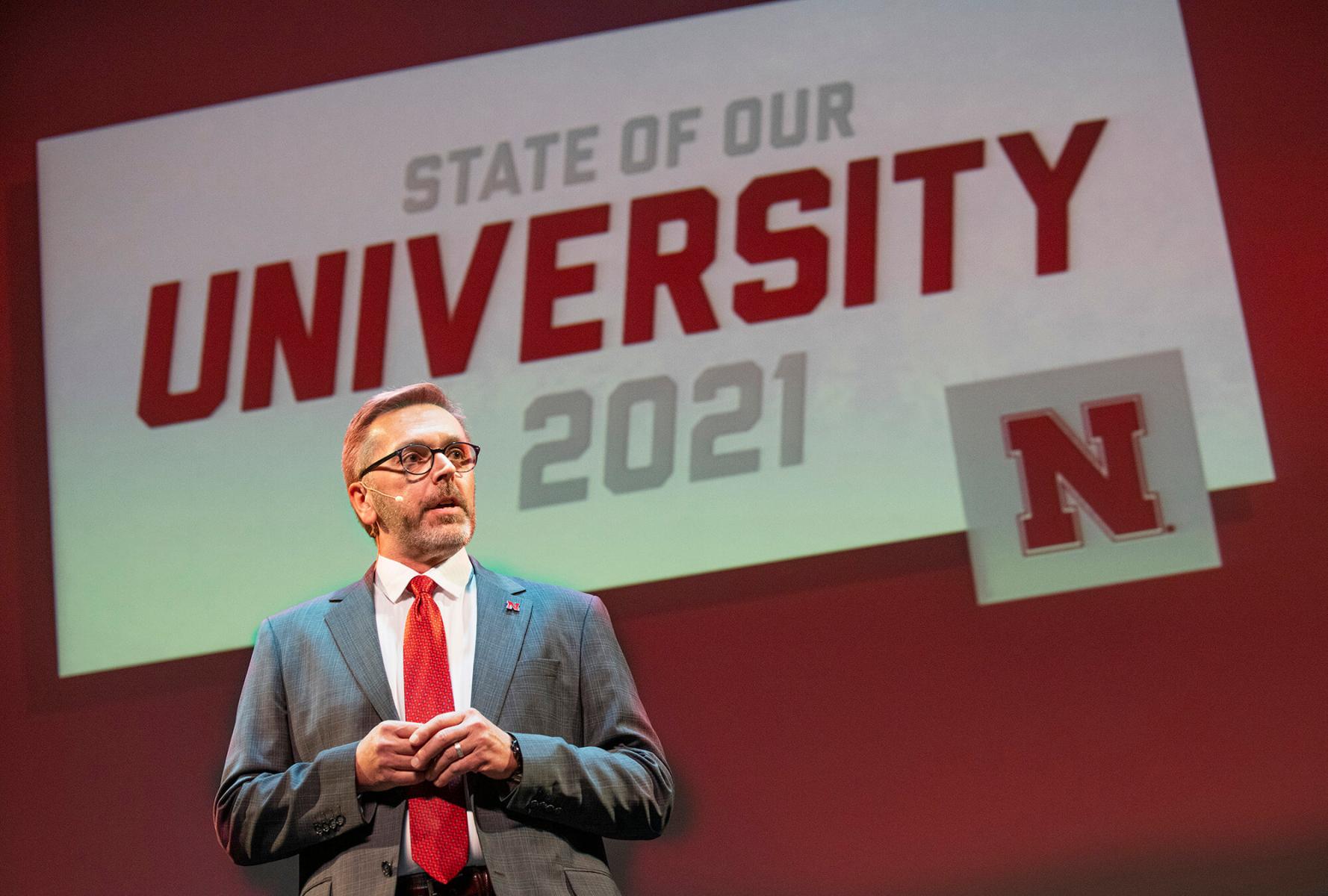 Chancellor Ronnie Green delivers 2021 State of the University Address