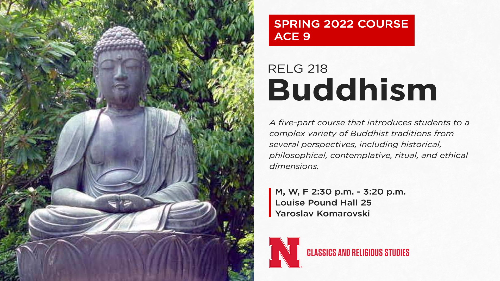 Photo Credit: Buddhism course details