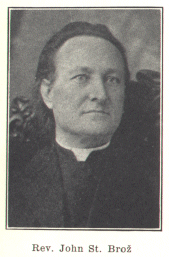 Portrait of Rev John Stephen Broz