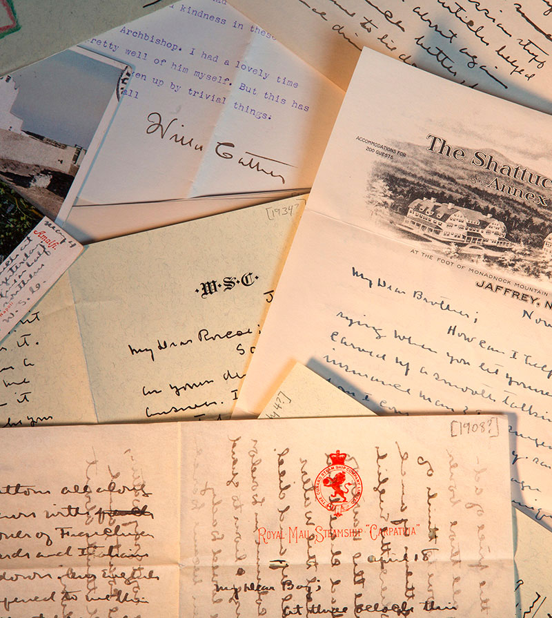 Some of Willa Cather's letters