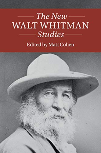 Cover image for The New Walt Whitman Studies