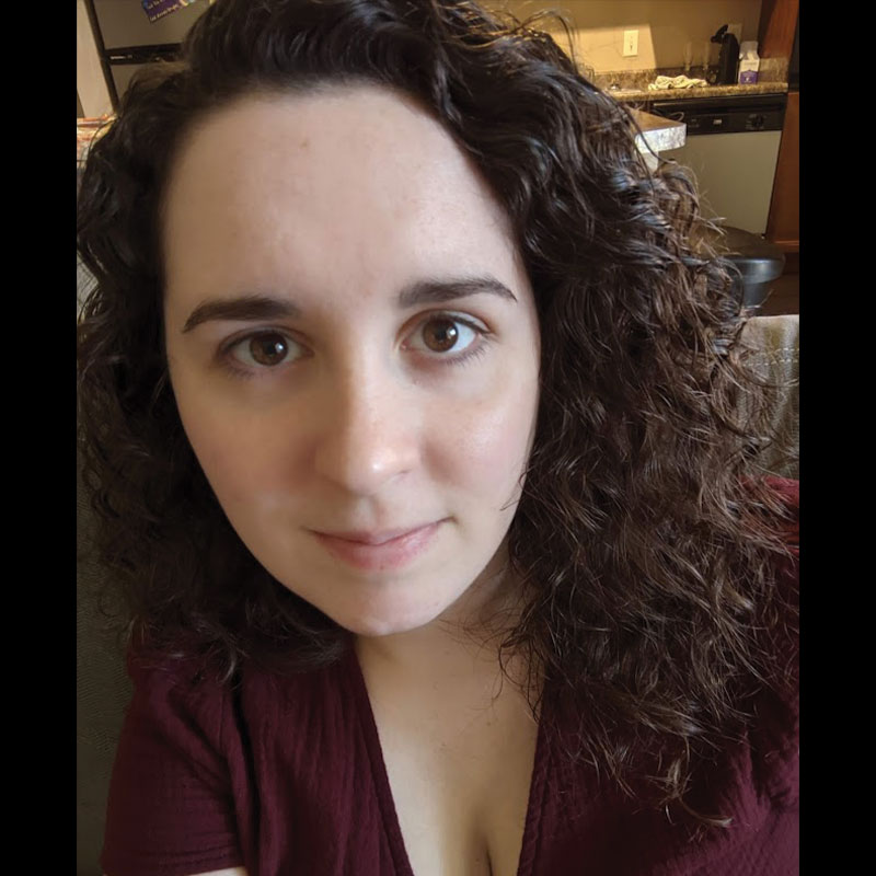 Photo of Leah Hedrick; links to graduate student profile