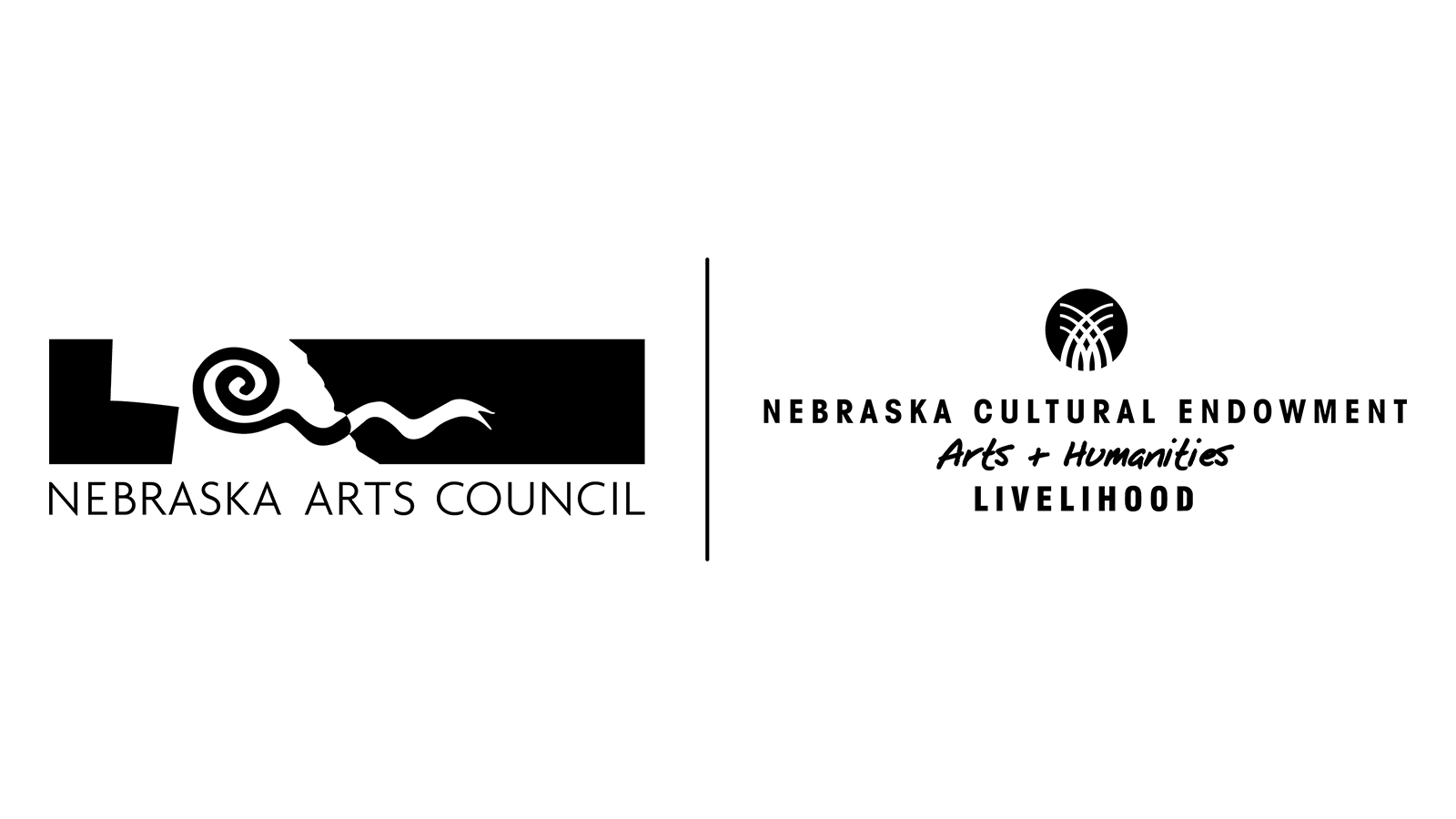 Nebraska Arts Council logos; links to news story