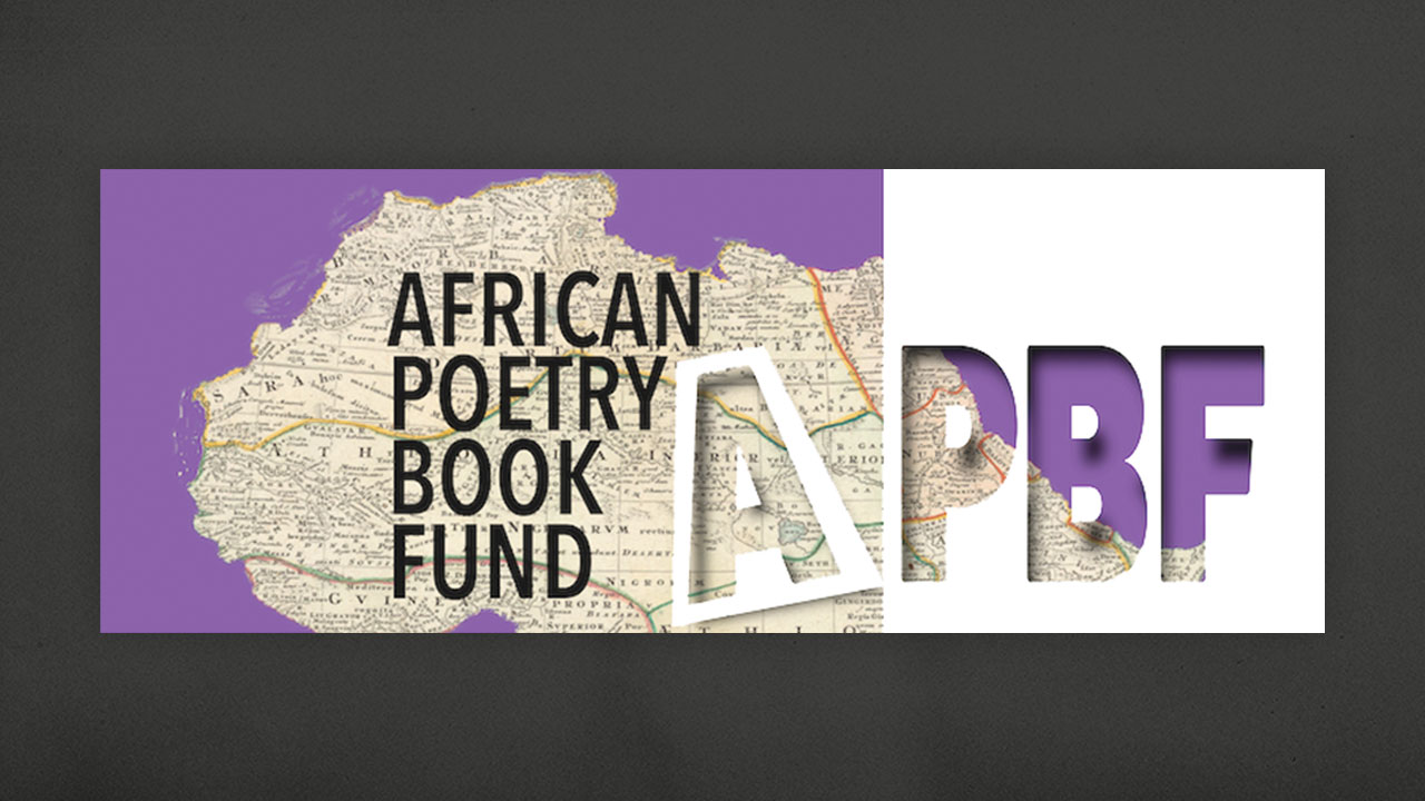 African Poetry Book Fund logo; links to news story