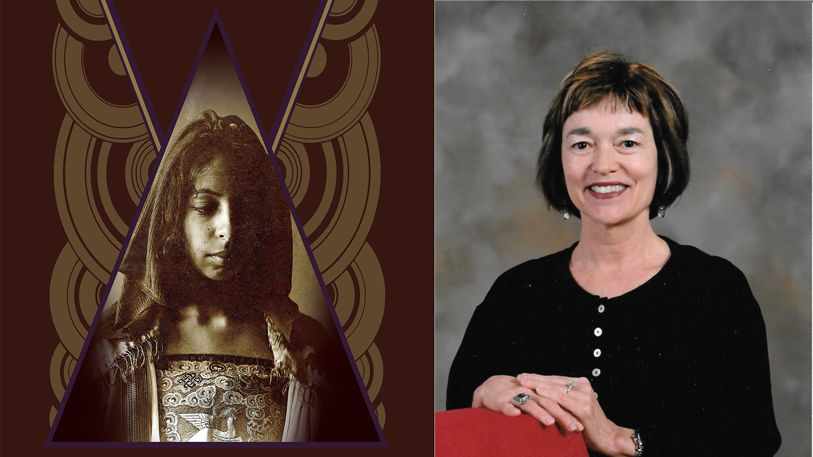 Maureen Honey and an image from the cover of her newest book, APHRODITE'S DAUGHTERS; links to news story