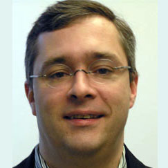 Photo of Stephen Ramsay; links to faculty profile