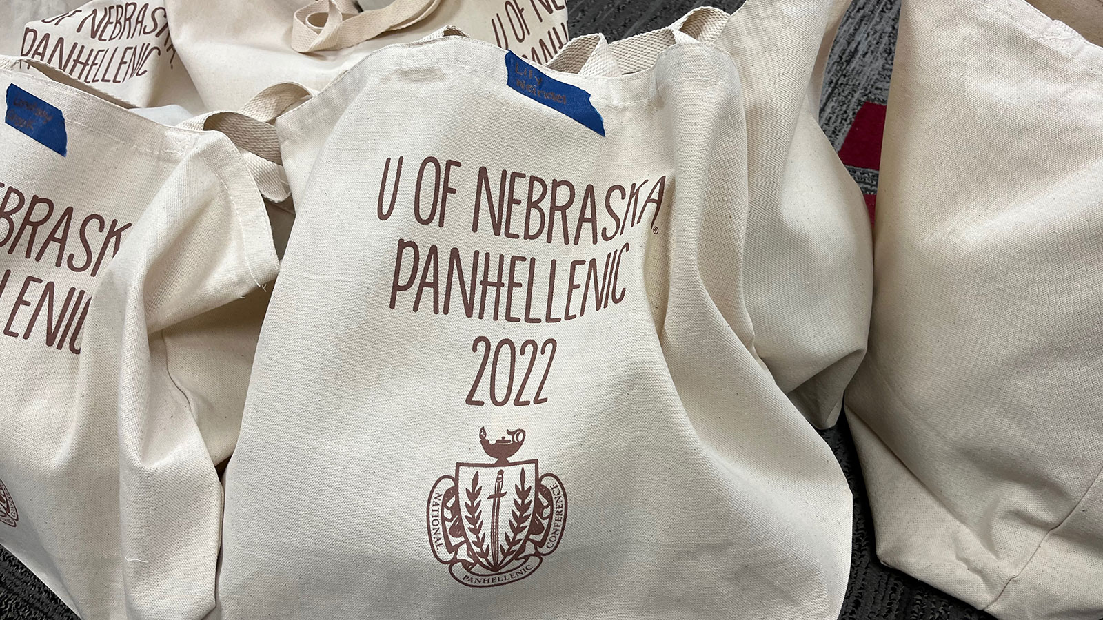 Panhellenic Sorority Recruitment 2022 bags
