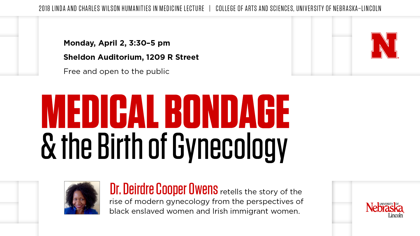 MEDICAL BONDAGE & the Birth of Gynecology is April 2