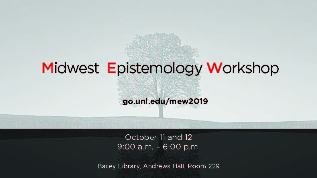 Department to host Midwest Epistemology Workshop