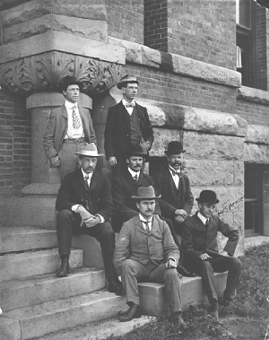 Faculty at UNL in 1896