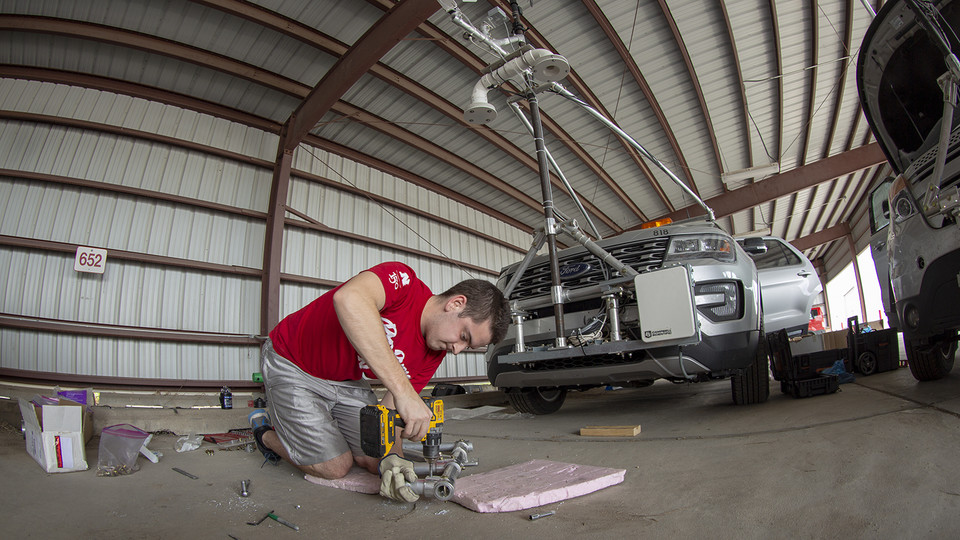 Huskers begin chase to collect severe storm data