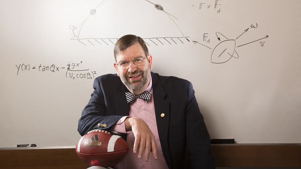 NPR features Gay’s solution to football physics conundrum