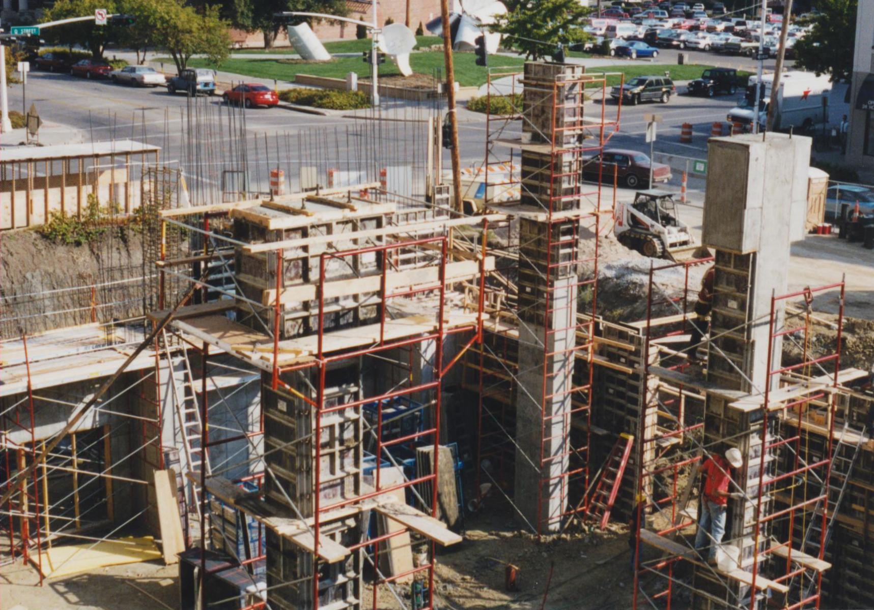 Center's building construction