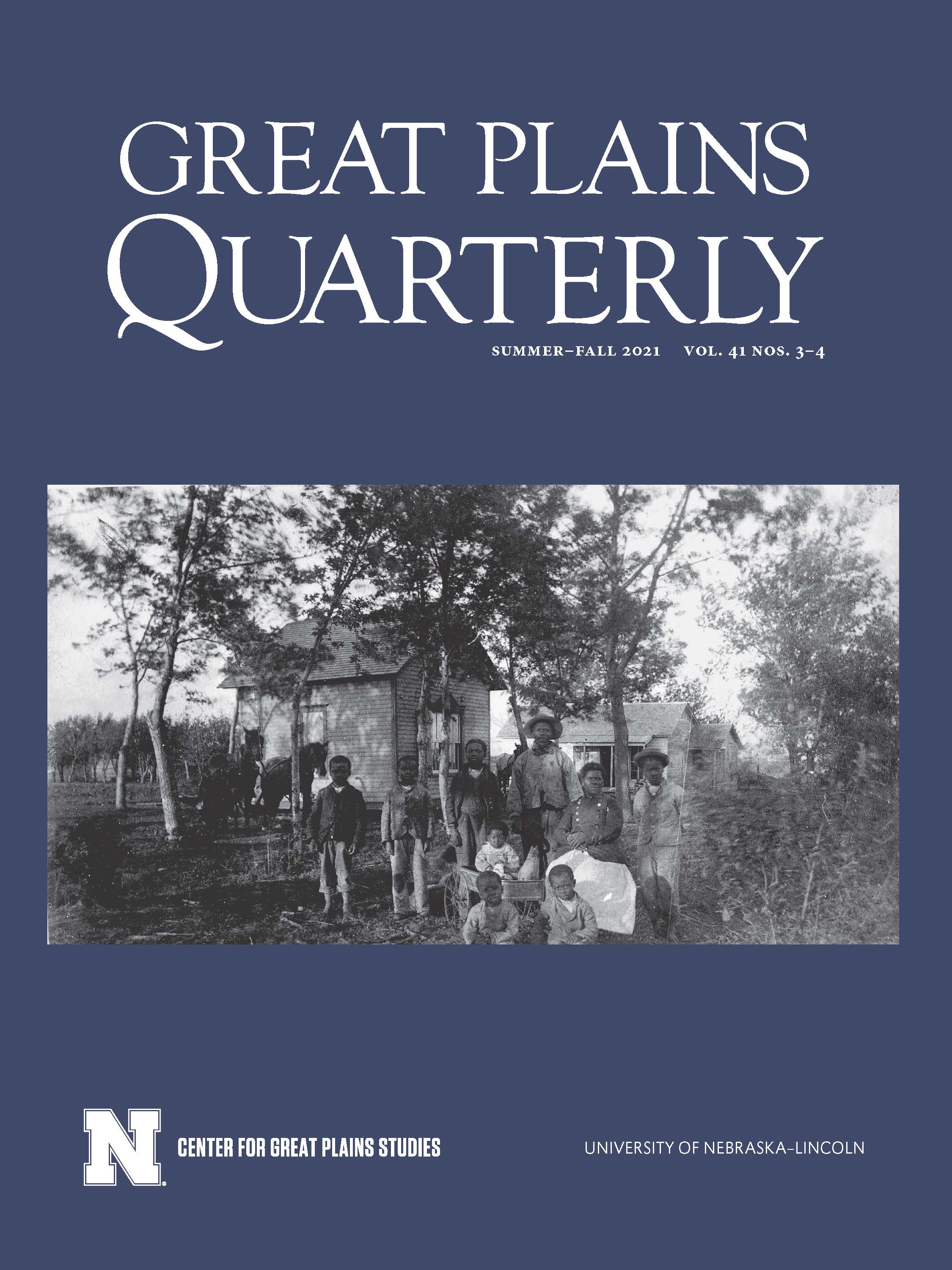 Current Issue - Great Plains Quarterly