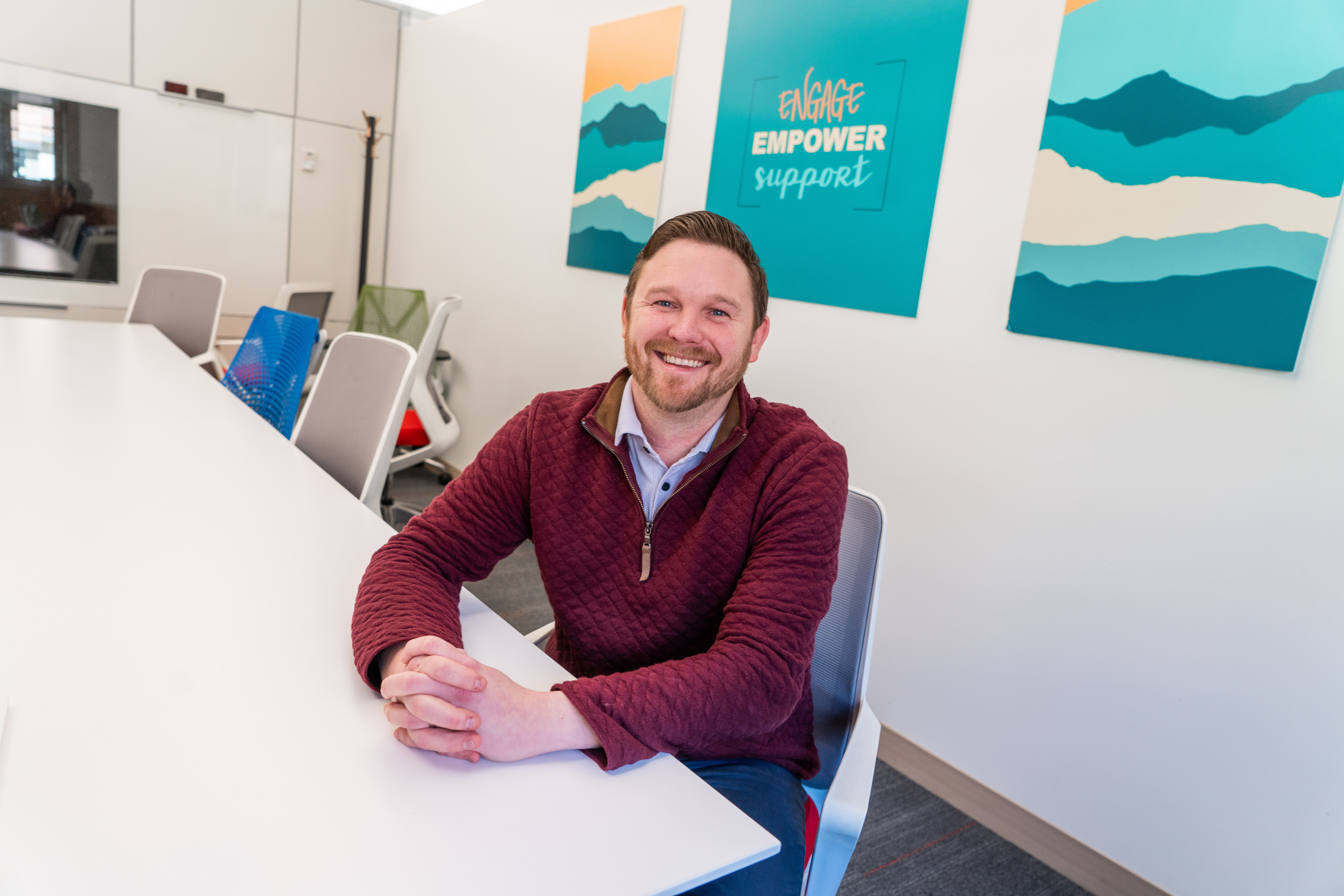 Adam Christiansen is an Academic Navigator for the Explore Center. 