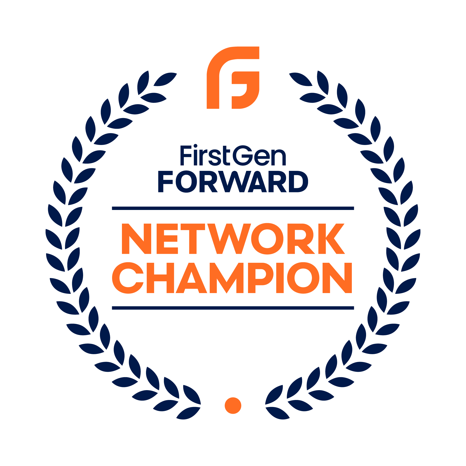 First Gen Forward Network Champion logo.