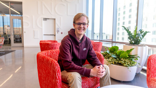 Parker Peterson is the new president of UNL Game Development Club