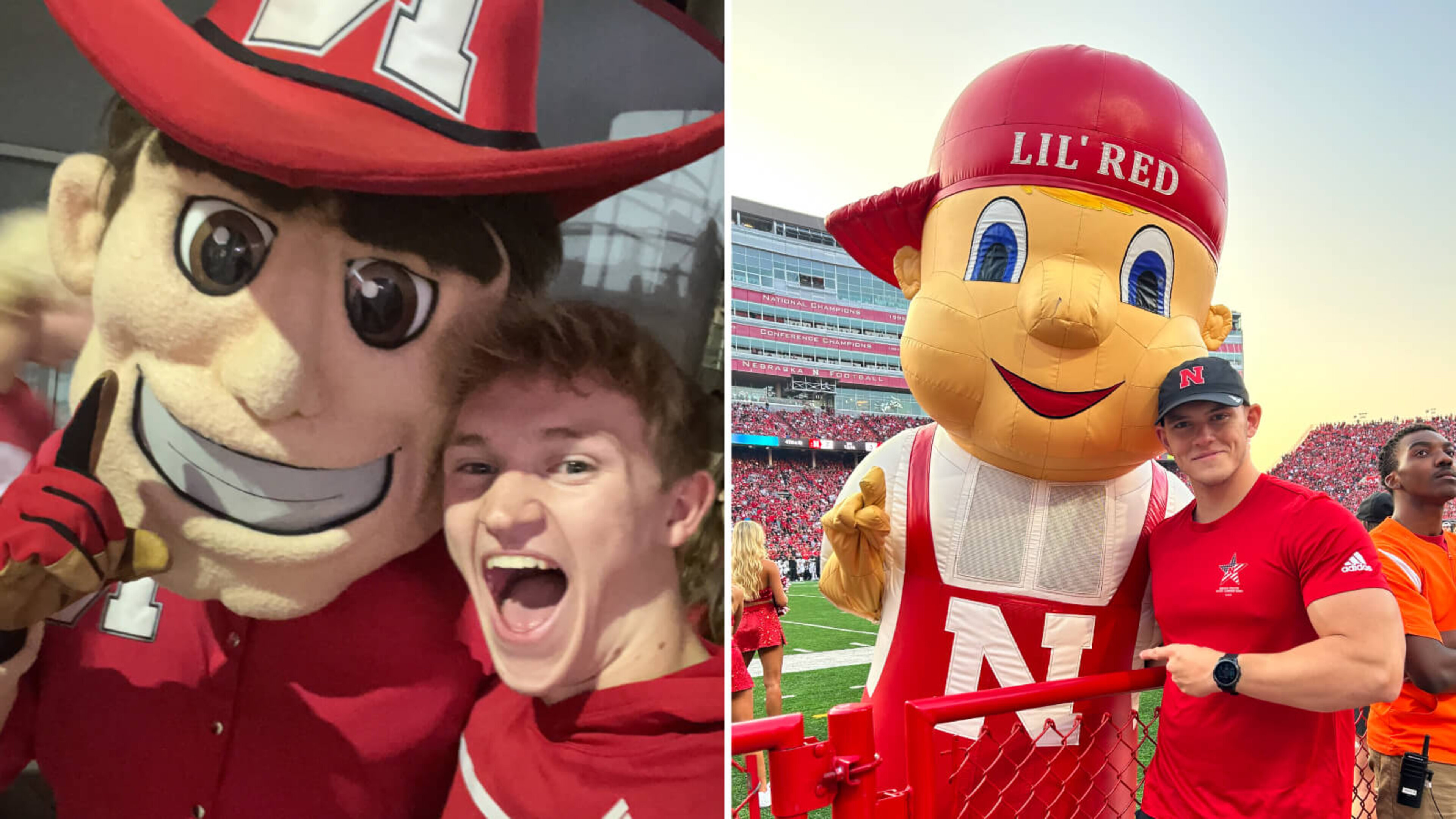 Family connection, fan energy help Aidan spread Husker spirit ...