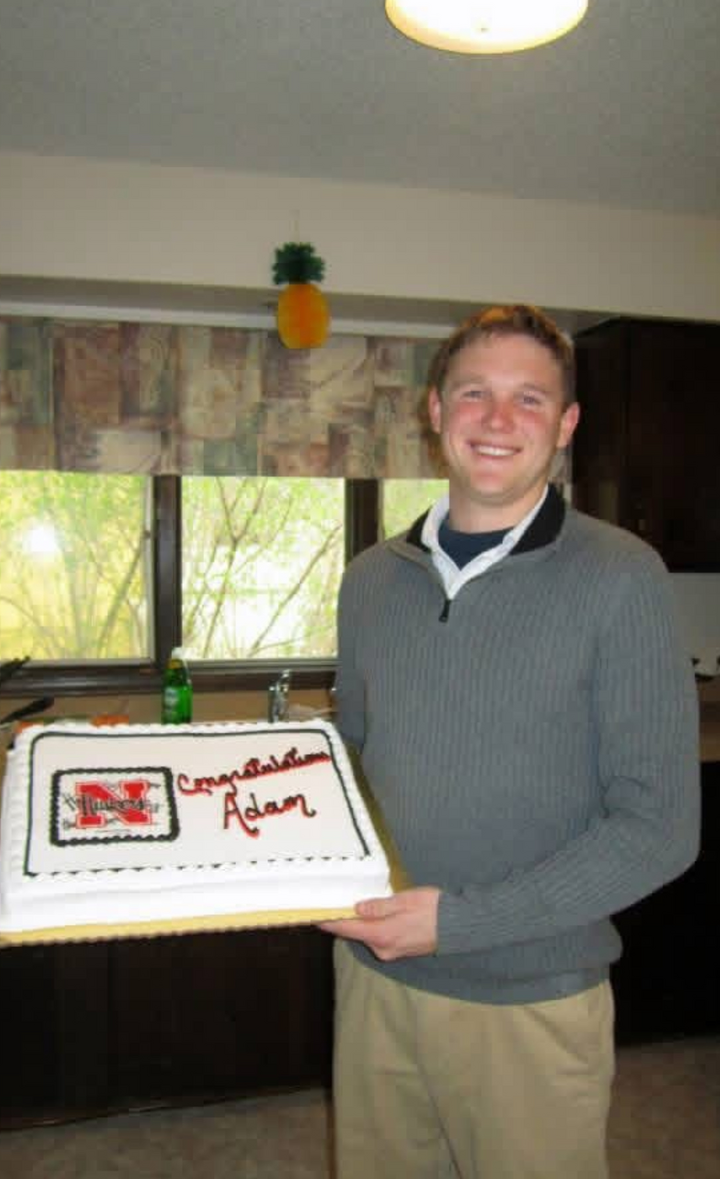 Adam Christiansen is a 2013 graduate. 