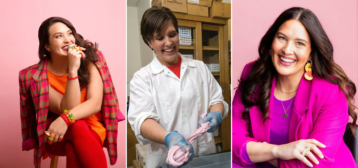 Images of Tessa from a studio shoot as well as her as an undergrad at UNL