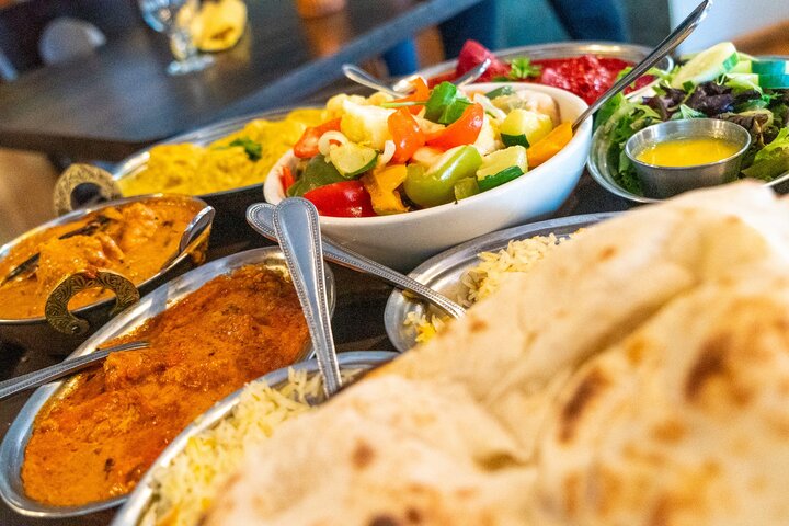 A variety of dishes served at The Oven