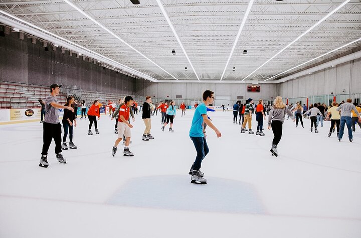 Student skate at Breslow Ice Hockey Center