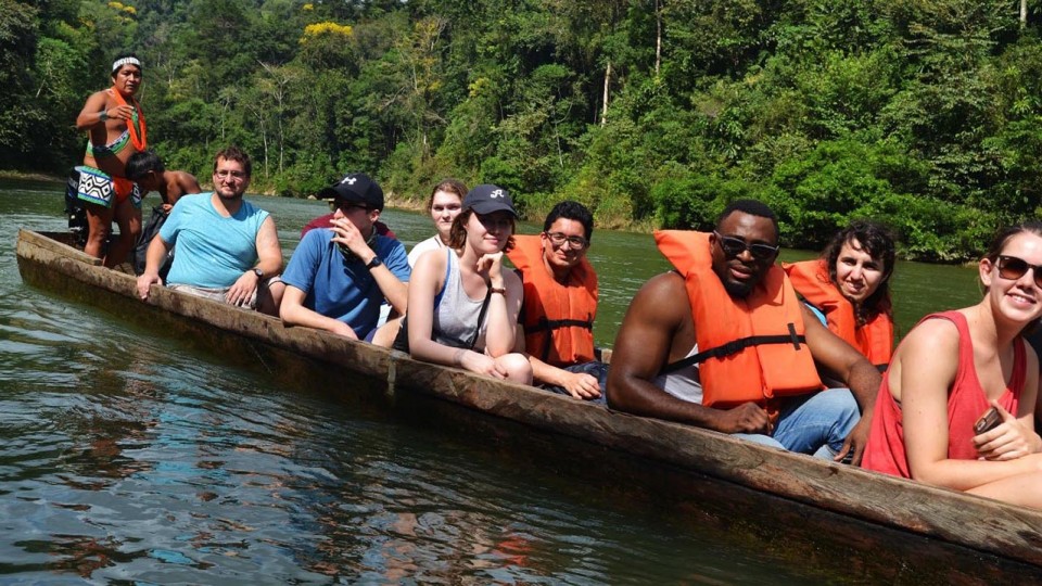 Bemis among Students Visiting Panama for Sustainability Project